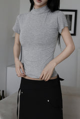 26SS★ [ EEUN BASIC ] チューイングラウンディングショートスリーブT
