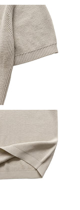 [S/S] Hidden linen kara half knit(4color)