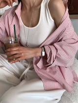 Setter Stripe Oversized Shirt