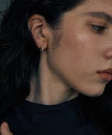 [925 silver] Deux.silver.195 / bout earring (silver)