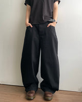 Goth Black Denim Pants