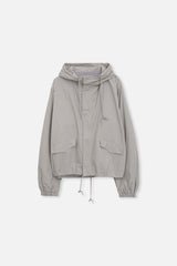カズバルーンフードユーティリティジャケット