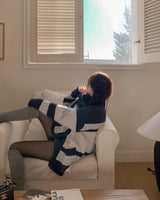Nordic wool cardigan