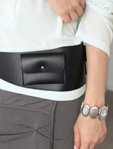 CORSET POCKET WIDE BELT