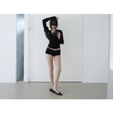 【MADE】layering shorts, black