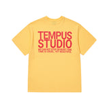TIME ロゴTシャツ (YELLOW)