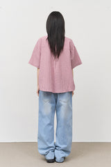 Pine Cropped Check Shirt