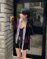 Mine Ribbed V-neck Button Cardigan