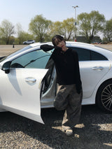 ガンナーヘンリーネックフードロングスリーブ (3c)