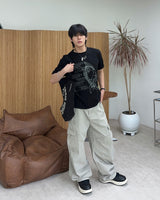 レネ ボン グラフィック スラブ Tシャツ