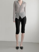 Motion Slit Capri Leggings