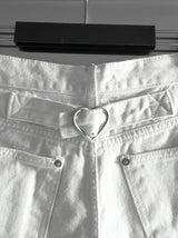 Teeth Adjust Cotton Shorts
