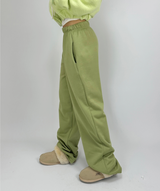 (FLEECE VER./SUPER DEAL👍🏻) 6 COLORS THICK EFFORTLESS CHIC FLEECE FLEECE-LINED TRAINING PANTS