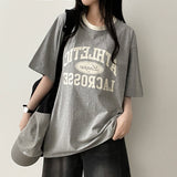 クリアリー カラーリング ボクシーフィット半袖Tシャツ