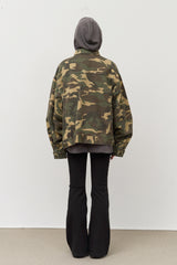 Jacky Camo Stud Jacket