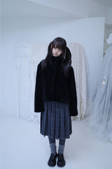 Pome high-neck fleece coat (4color)