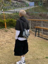 ウォッシュドカーゴハーフパンツ3C