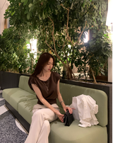 Aday Cap Sleeve Sleeve Knit Sleeveless Top / 5 Colors