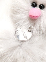 Cosymosy Mini Bird Keyring - Light Gray