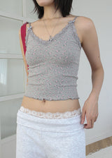 FLOWER LACE SLEEVELESS (3color)