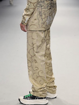 Hand Drawing  View Trousers