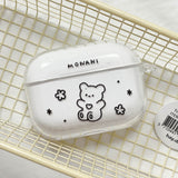 [AirPods] ブラックマロベアハードケース (only case)