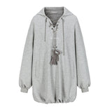 13DE MARZO Chains Hoodie Dress