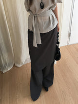 Edition wrap slacks