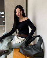 [ORIGIANL] Flow Leather Hobo Bag