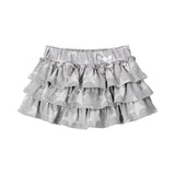 Angel of Star Ruffle Skirt - Grey