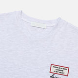 ペールパッチ刺繍ショートスリーブTシャツ (4 Colors)