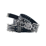 SEXXDEVIL Leopard Print Belt