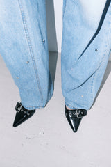 ss cubic pants (blue)