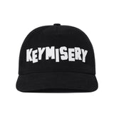 Keymisery アップリケフェルトキャップ (ブラック)