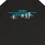 スタンダードエキゾチックパルムツリーショートスリーブTシャツ (UNISEX)_SYS6TS08BK