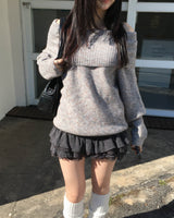 リボンカンカンミニスカート