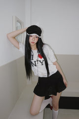 アイラブヴィンテージ半袖ニット Tシャツ