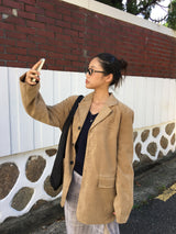 Manhattan Suede Jacket (1color)