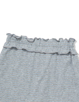 フリル カプリ スカートパンツGREY)