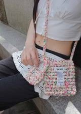 Flower Mini Cross Bag - Yellow