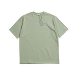 Ponte layered short sleeve t-shirt