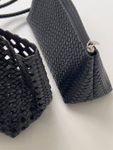 [Pouch SET]ラタン ウィービング ショルダー バッグ
