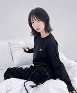 サークルトゥクローバー, ベーシックロゴスリーブT_[ブラック]