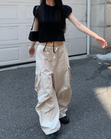 ストリングスナップカーゴパンツ