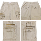 Hetin Utility Pocket Cargo Pants