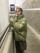 アクティックグロッシーパッファーショートパディング (5c)