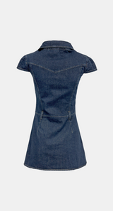 Wendy Denim Button Dress