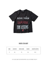 リアルマン イズ レジェンド Tシャツ(BK)