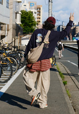 [SEMADE] ピーチバルーンバンディングパンツ