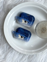 [コバルトキティ Airpods/Buds ケース]